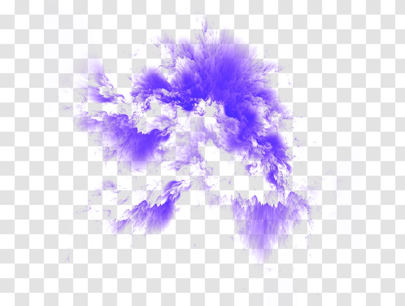 Violet Computer Pattern - Blue - And Purple Nebula Space Universe Transparent PNG