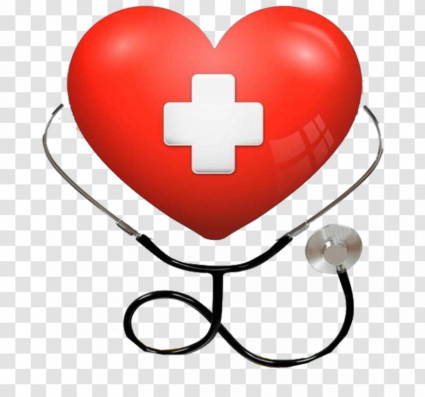 U675cu752bu5168u96c6 Stethoscope Drug Heart Health Care - Watercolor - Heart-shaped Red Cross Transparent PNG
