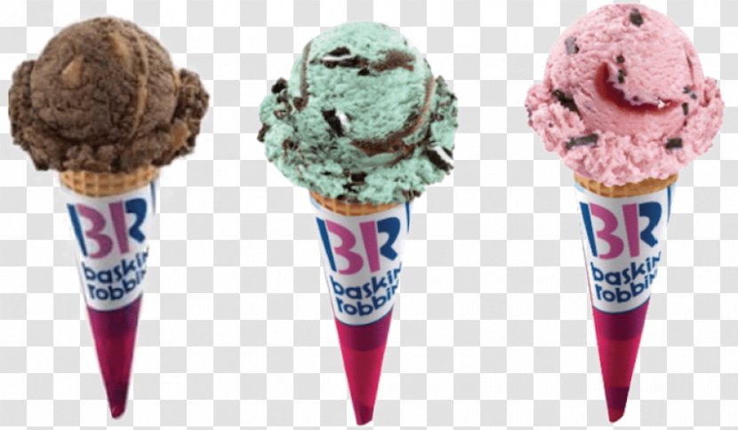 Ice Cream Cones Baskin-Robbins Transparent PNG