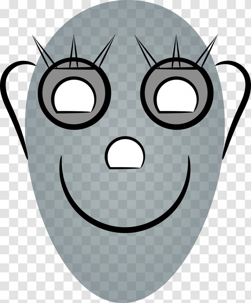 Face Smiley Robot Clip Art - Fictional Character Transparent PNG