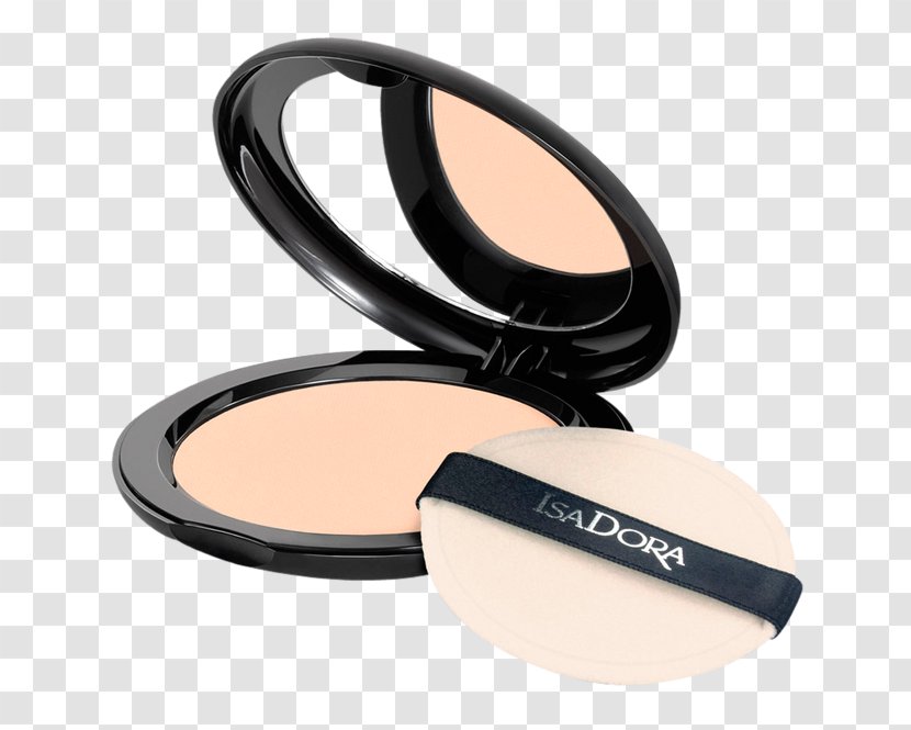 Face Powder Compact Cosmetics Skin - Heart Transparent PNG