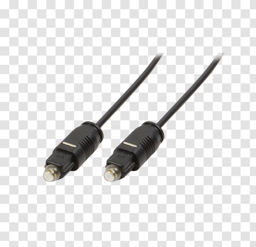 Digital Audio TOSLINK Electrical Cable Optical Fiber S/PDIF - Data Transfer - Kabel Transparent PNG