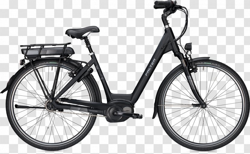 Electric Bicycle Victoria Pedelec SunTour - Saddle Transparent PNG