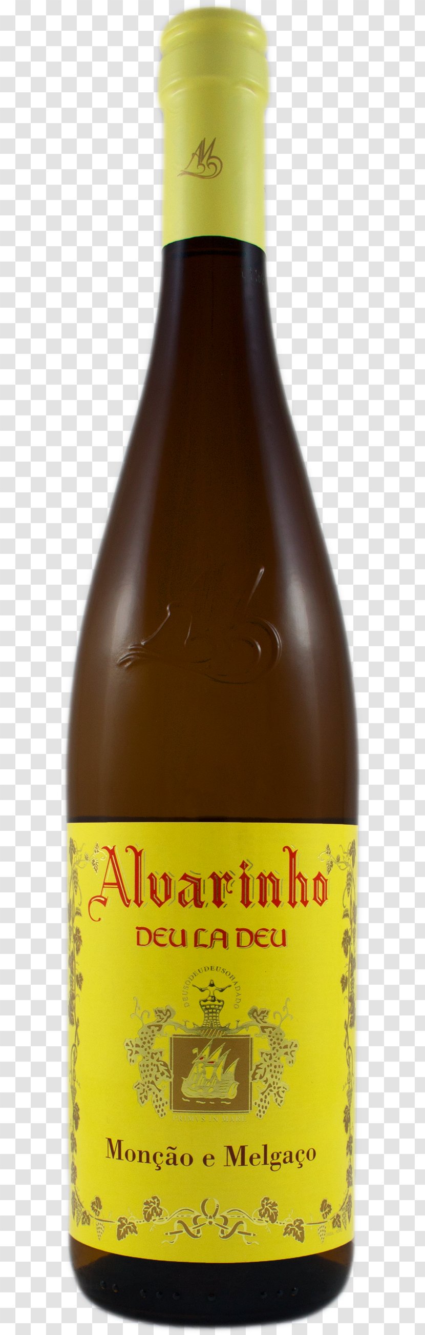 Liqueur Wine Albariño Adega Cooperativa Regional De Monção, CRL - Bottle - Peach Succulent Transparent PNG