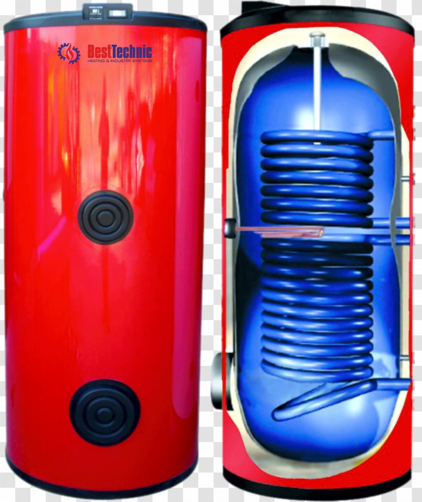 Boiler Storage Water Heater Solar Energy Electricity - Electric Blue Transparent PNG
