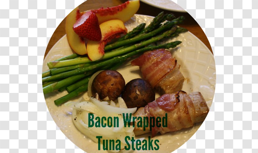 Vegetarian Cuisine Bacon Wrap Breakfast Tuna - Steak Transparent PNG