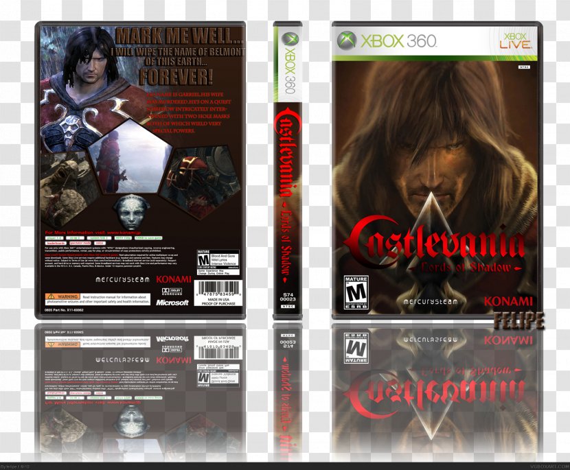 Xbox 360 Castlevania: Lords Of Shadow 2 Indiana Pacers Advertising Transparent PNG