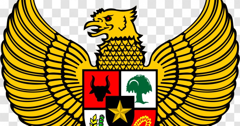 National Emblem Of Indonesia Pancasila Garuda Coat Arms Symbol Transparent Png