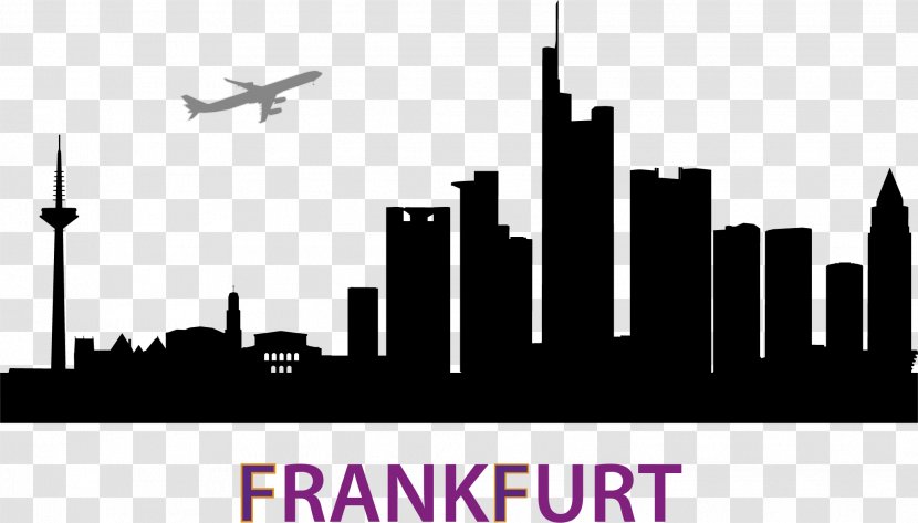 Frankfurt Skyline Drawing Royalty-free - Metropolis - City Silhouette Transparent PNG