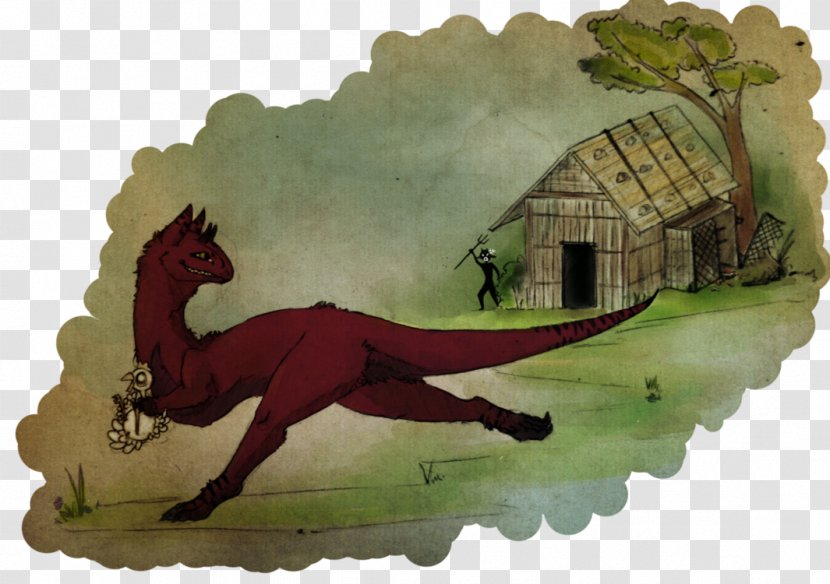 Tyrannosaurus Horse Dragon Cartoon Transparent PNG