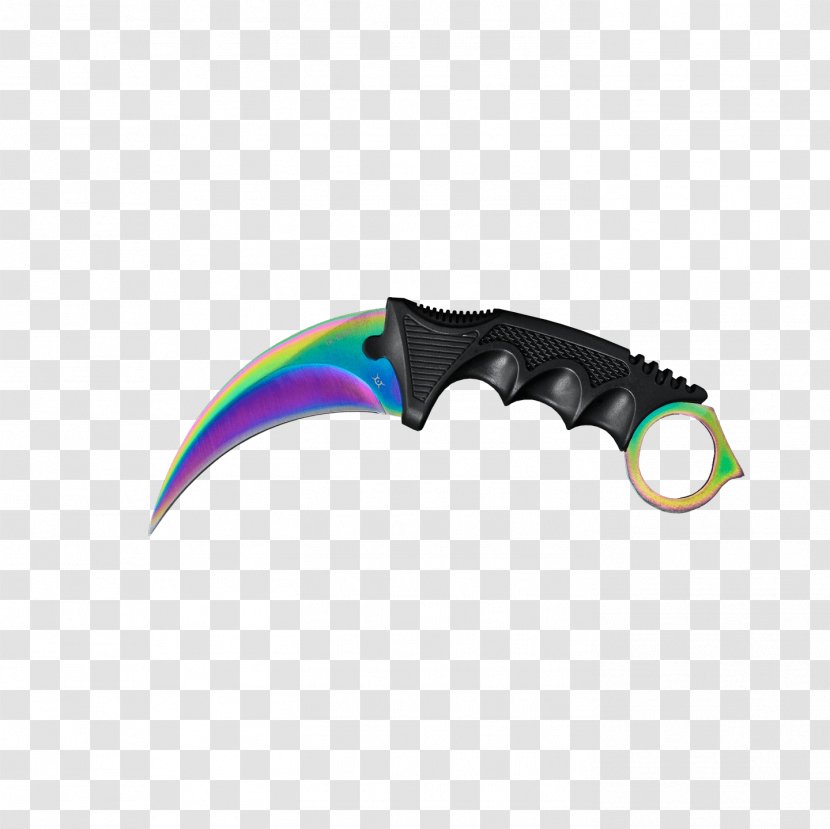 Knife Counter-Strike: Global Offensive Karambit Blade Weapon - Counterstrike - Knives Transparent PNG