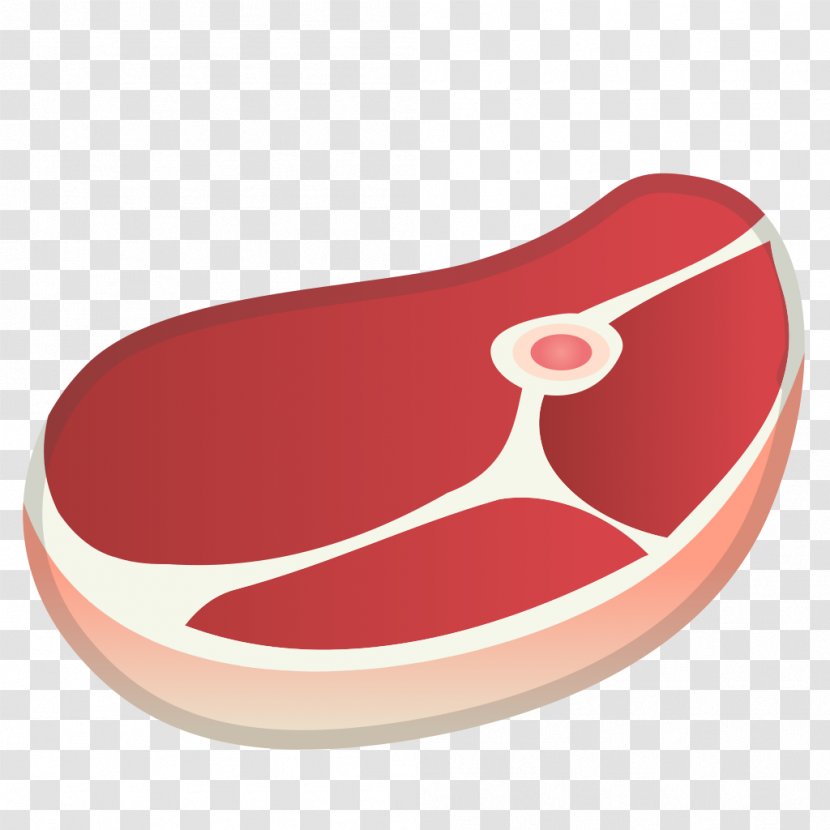 Emojipedia Meat Primal Cut Noto Fonts - Steak - Emoji Transparent PNG