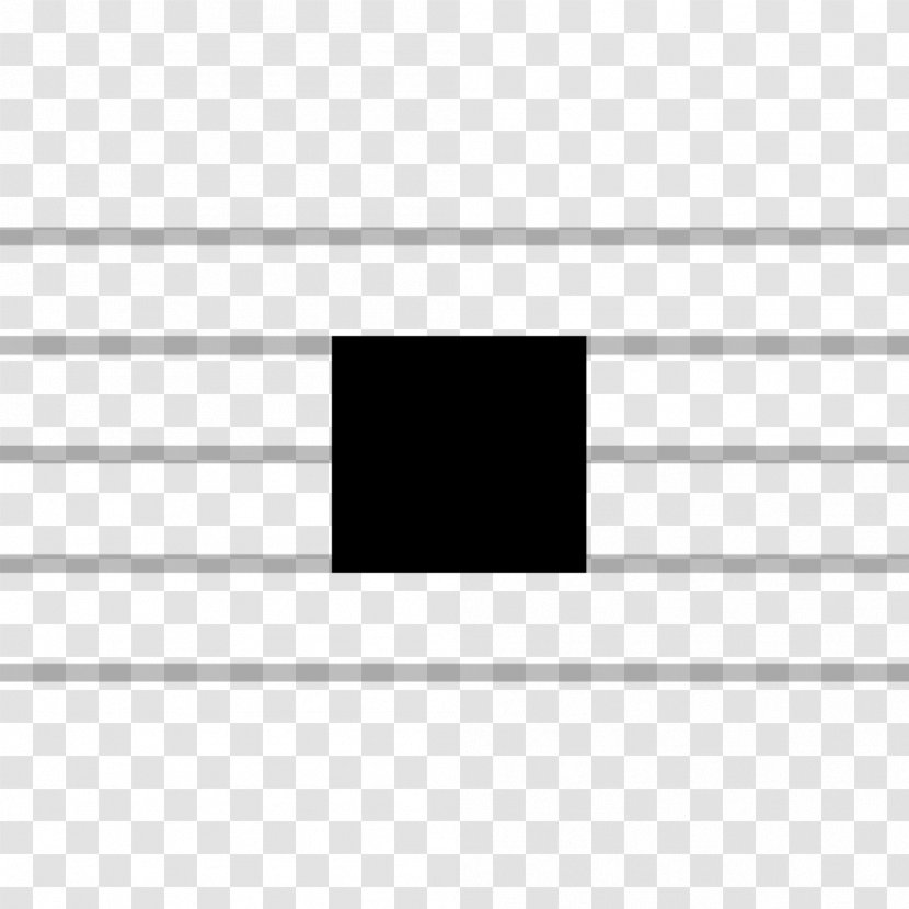 Maxima Rest Musical Notation Whole Note - Silhouette - K Song Transparent PNG