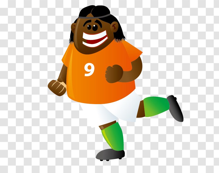 2014 FIFA World Cup Cxf4te DIvoire Football Illustration - Orange - Star Transparent PNG