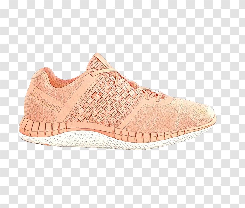 Exercise Cartoon - Orange - Peach Athletic Shoe Transparent PNG