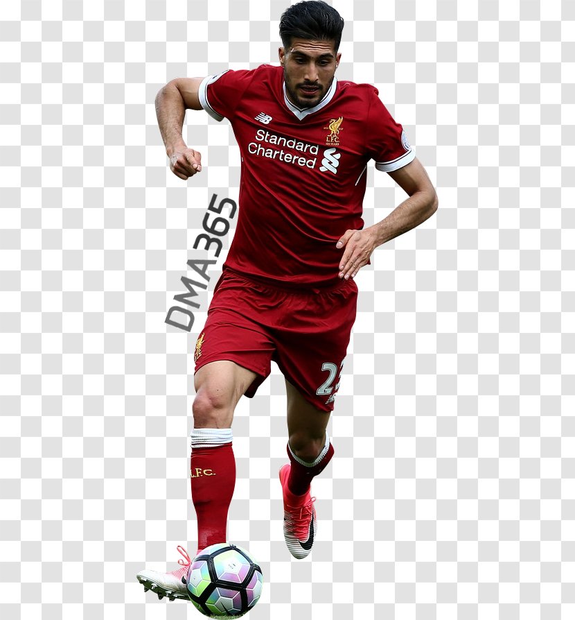 Emre Can Liverpool F.C. Soccer Player Jersey - Jordan Henderson Transparent PNG