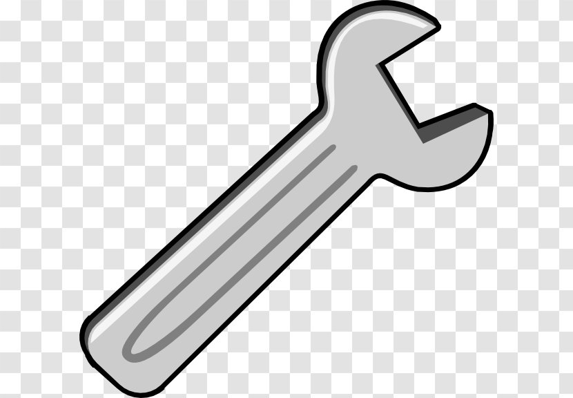 Spanners Adjustable Spanner Hand Tool Clip Art - Finger - Wrench Transparent PNG