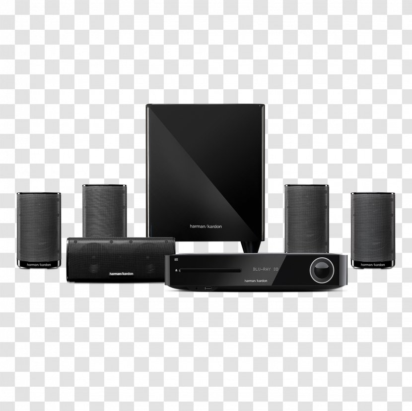Blu-ray Disc 5.1 Surround Sound Home Theater Systems Harman Kardon Loudspeaker - Av Receiver - Ray Transparent PNG