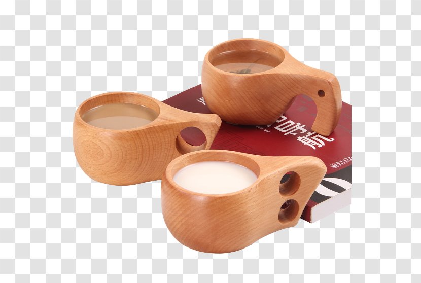 Coffee Teacup Wood - Taobao - Books And Cup Transparent PNG