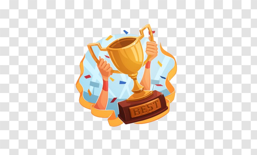 Paper Trophy Poster - Competition - Cup Transparent PNG