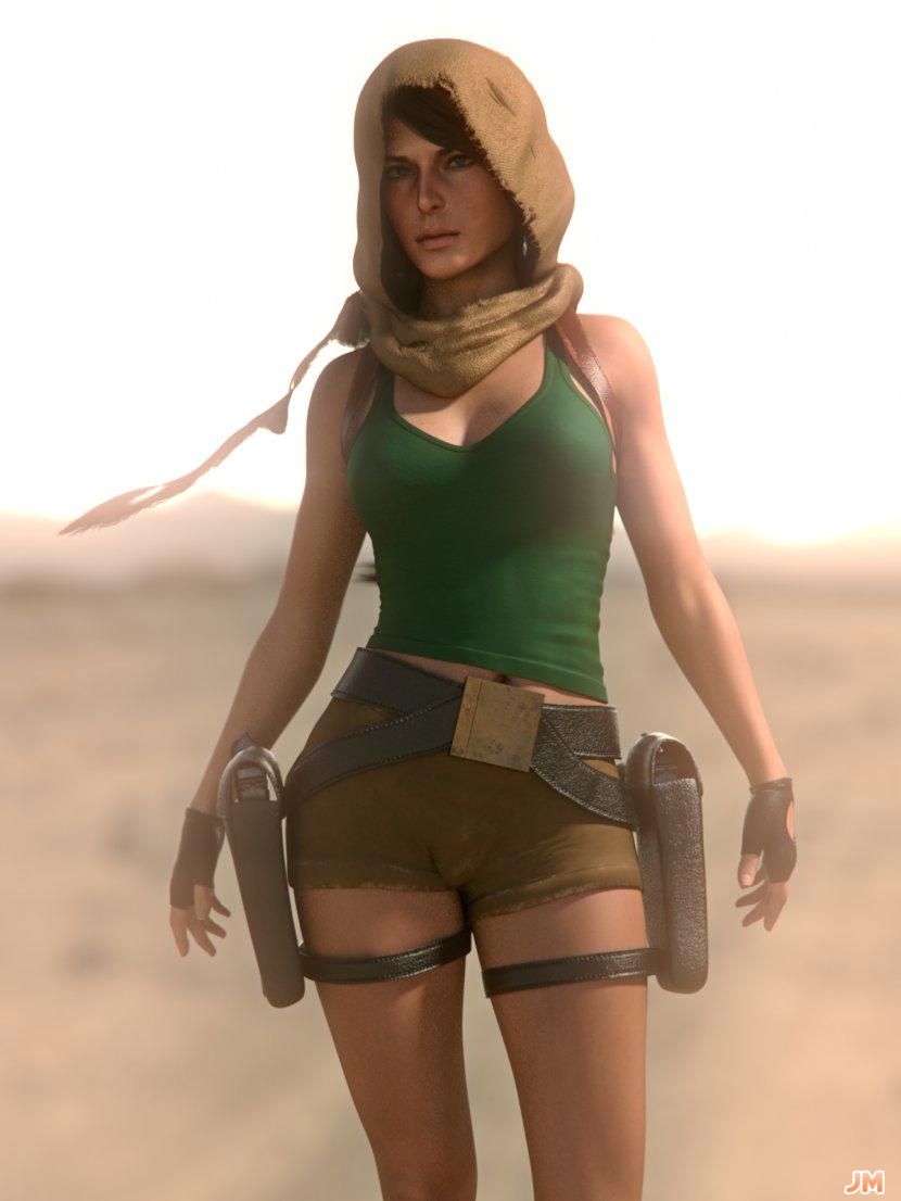 Lara Croft Tomb Raider 3D Computer Graphics DAS Productions Inc Modeling - Flower Transparent PNG