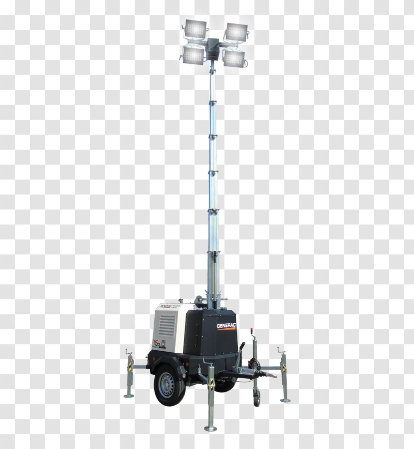 Light Tower Electric Generator High-mast Lighting Transparent PNG