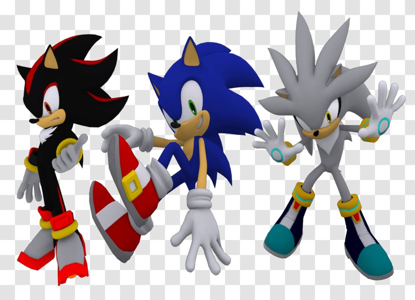 Shadow The Hedgehog Sonic And Black Knight Knuckles Echidna Metal Silver - Mecha Transparent PNG