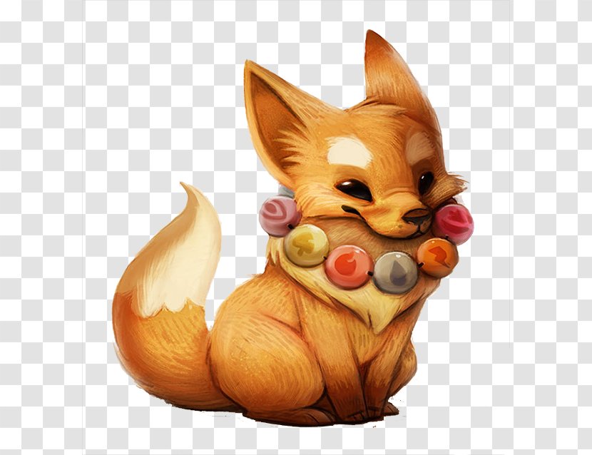 Drawing Illustrator Art Painting Illustration - Character Designer - Yellow Cute Fox Transparent PNG