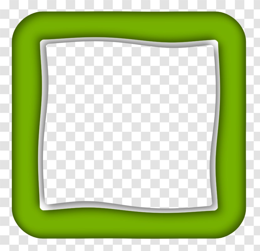 Line Picture Frames Green Transparent PNG