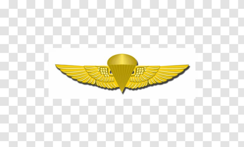 Logo Emblem Military United States Marine Corps Parachutist Badge - Wing Transparent PNG