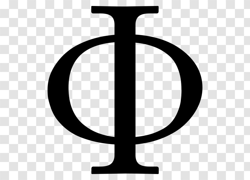 Phi Greek Alphabet Beta Letter Case - Symbol - Uppercase Transparent PNG