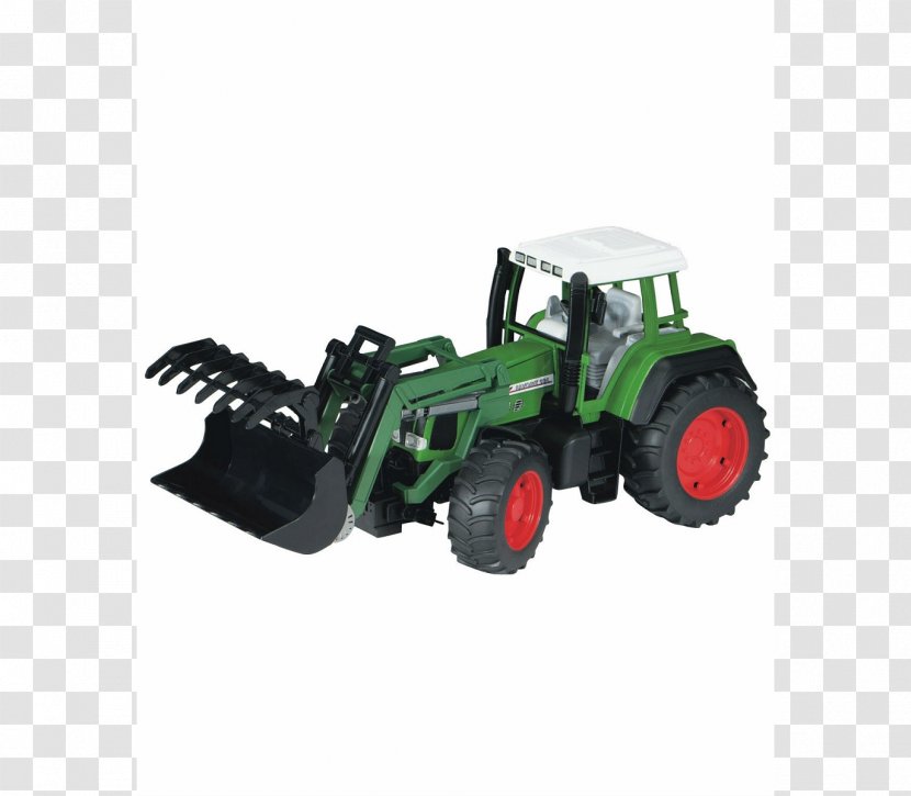 John Deere Fendt Tractor Bruder Etukuormain Transparent PNG