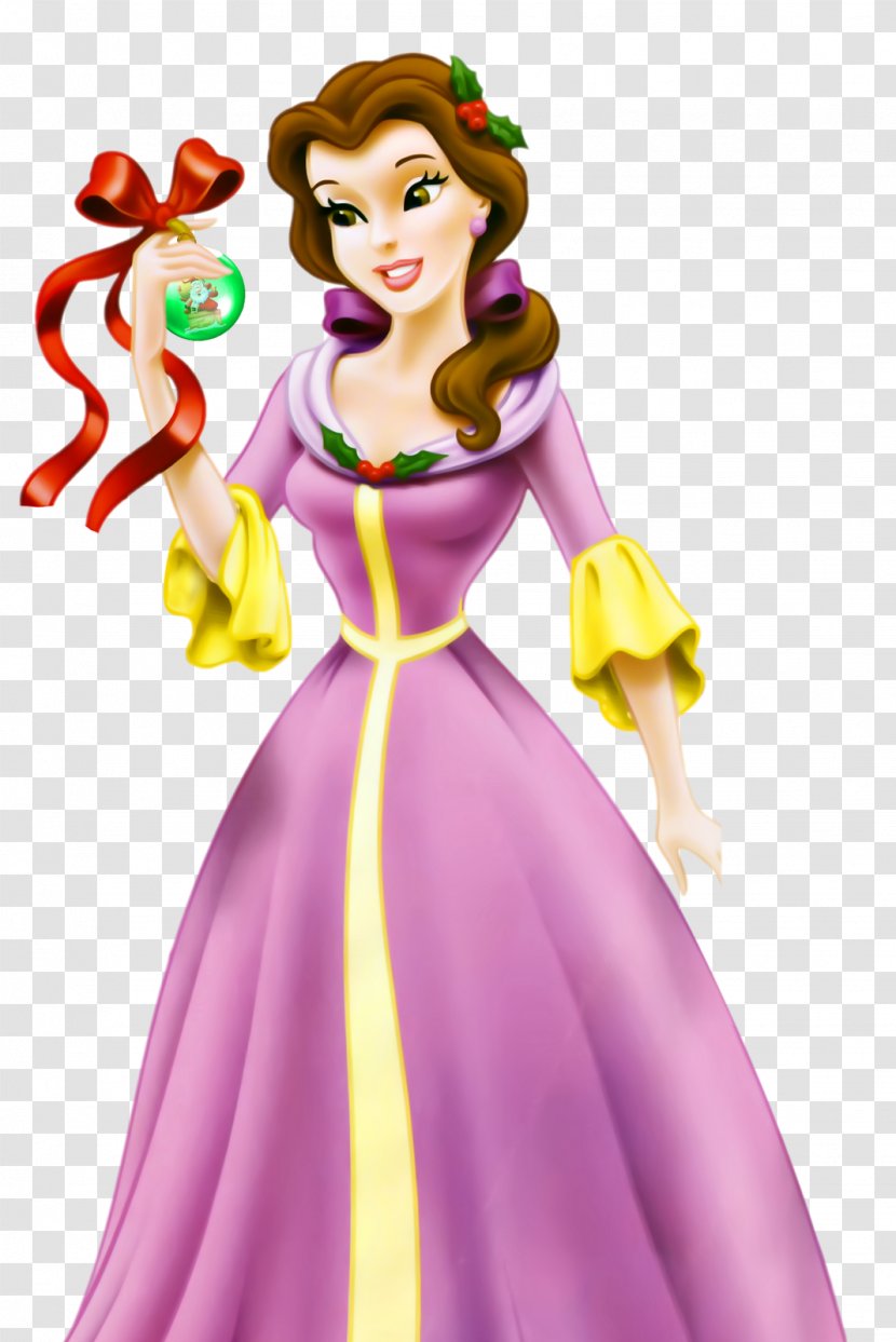 Belle Princess Aurora Beauty And The Beast: Enchanted Christmas Tiana - Film - Disney Transparent PNG