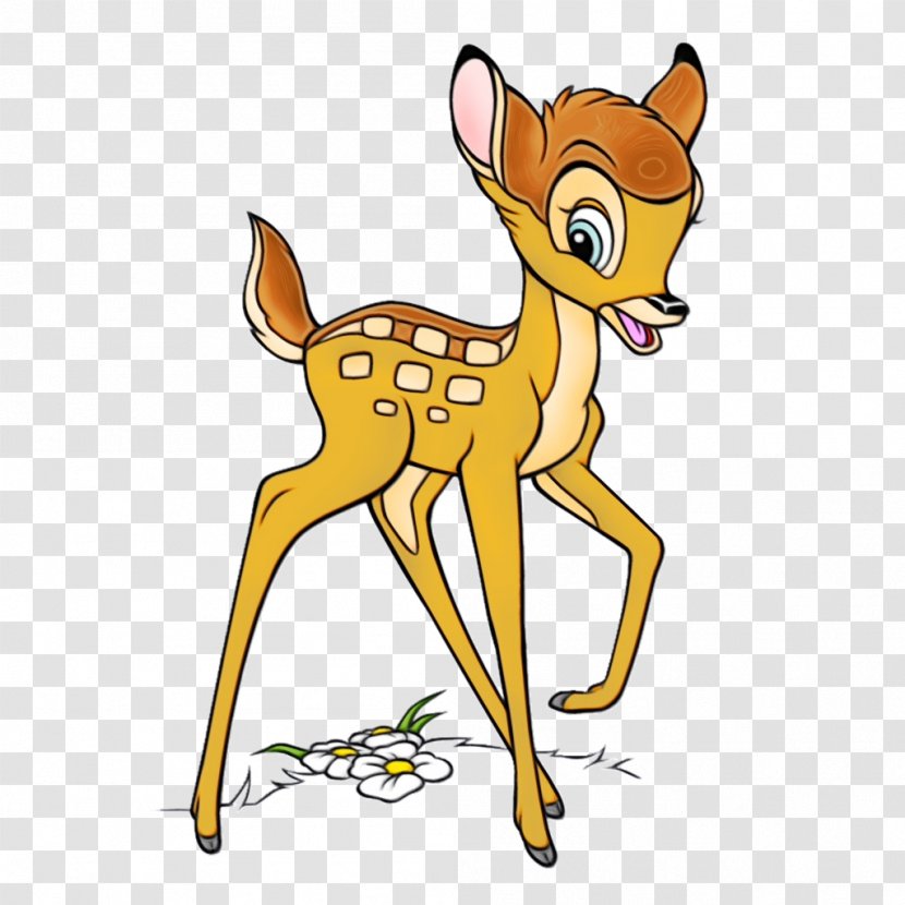 Deer Cartoon Fawn Wildlife Clip Art - Animal Figure Tail Transparent PNG