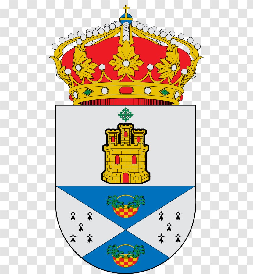 Higuera De Vargas Escutcheon Field Coat Of Arms Blazon - Spain Transparent PNG