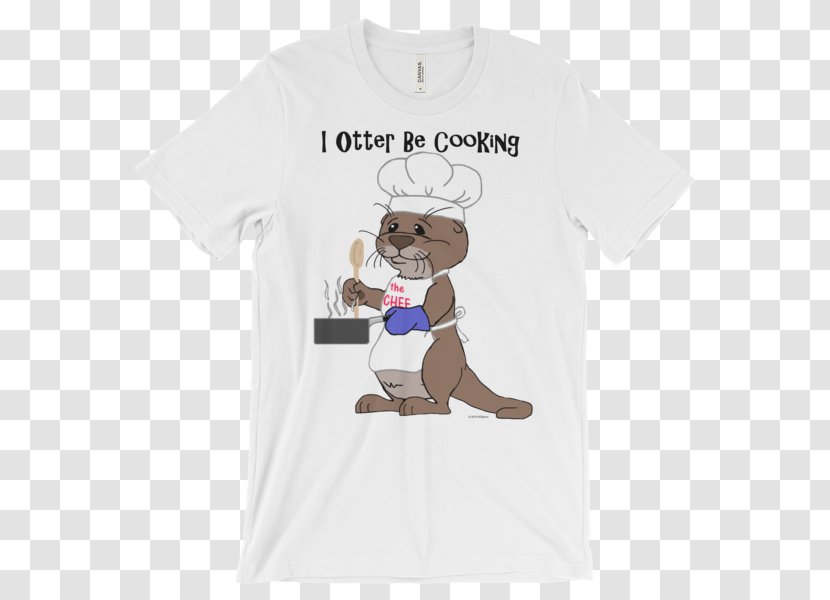 T-shirt Otter Chef Hoodie Cooking - Joint Transparent PNG