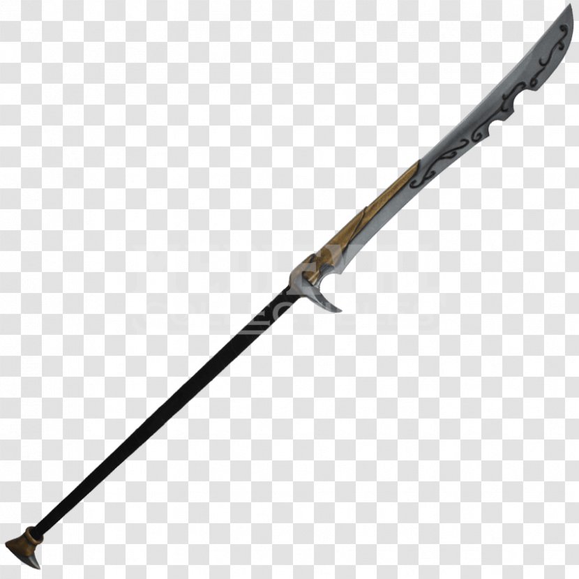 Bardiche Glaive Live Action Role-playing Game Pole Weapon - Roleplaying - Halloween Fantasy Star Transparent PNG