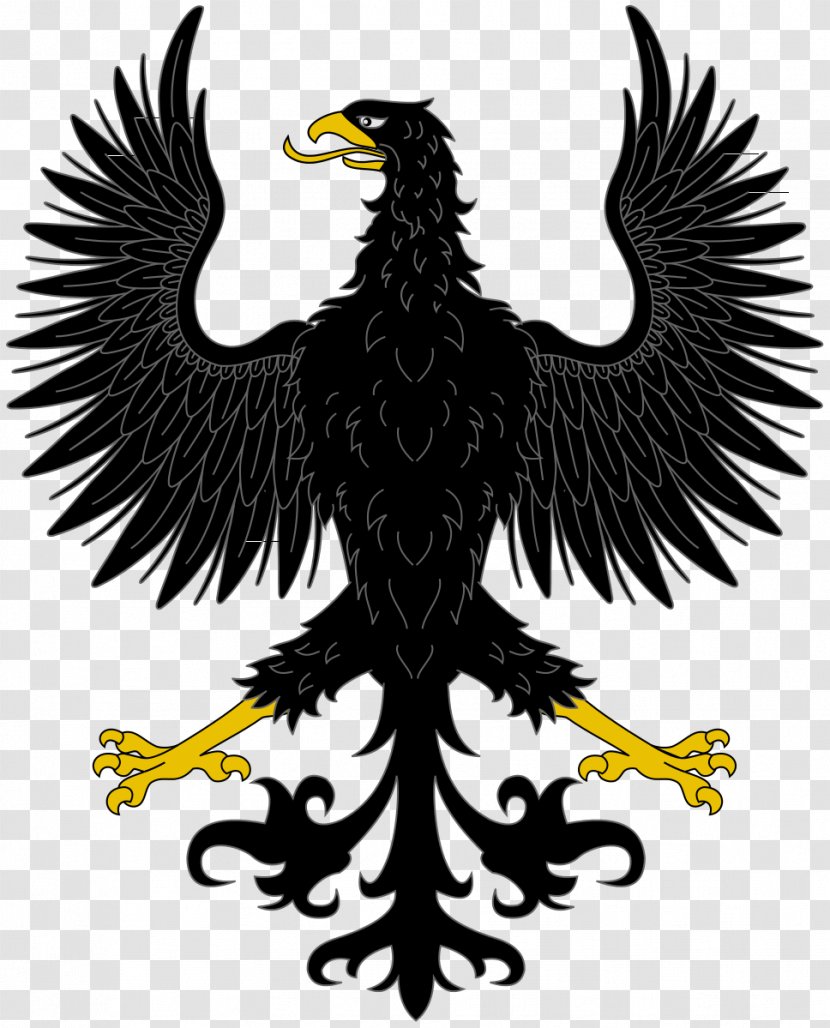Eagle Heraldry Symbol - Coat Of Arms Transparent PNG