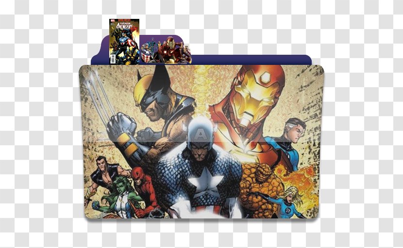 Captain America Wolverine Civil War Marvel Comics Cinematic Universe - Icon Collection Transparent PNG
