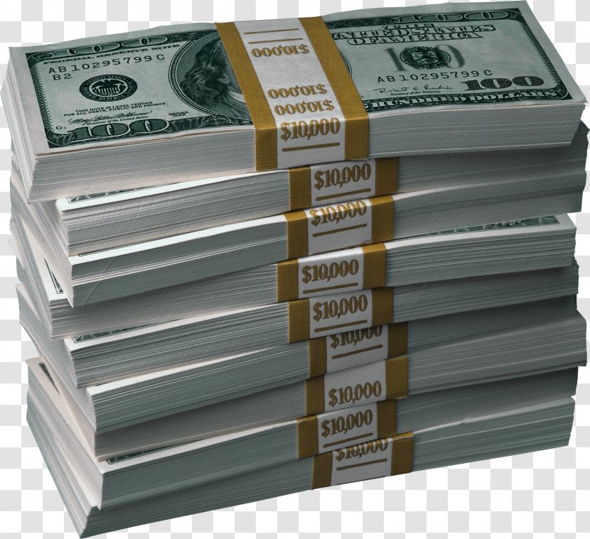 Money United States Dollar One Hundred-dollar Bill One-dollar Stack - Affirmations - Image Transparent PNG