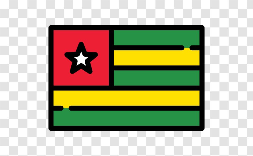 Togo Clip Art - Flag Transparent PNG