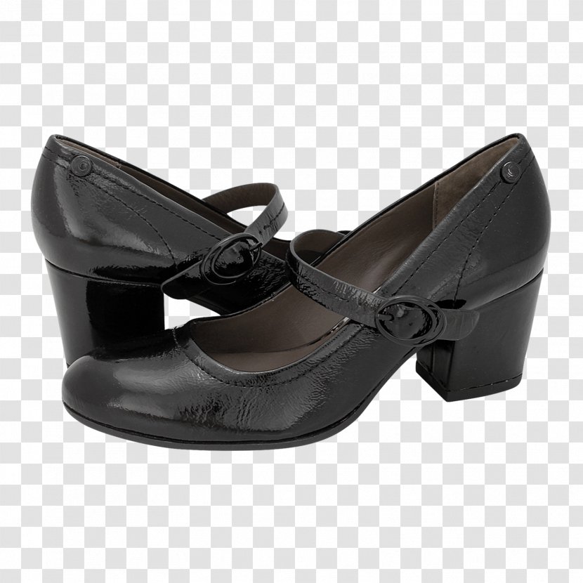 Slip-on Shoe Walking Pump Black M Transparent PNG