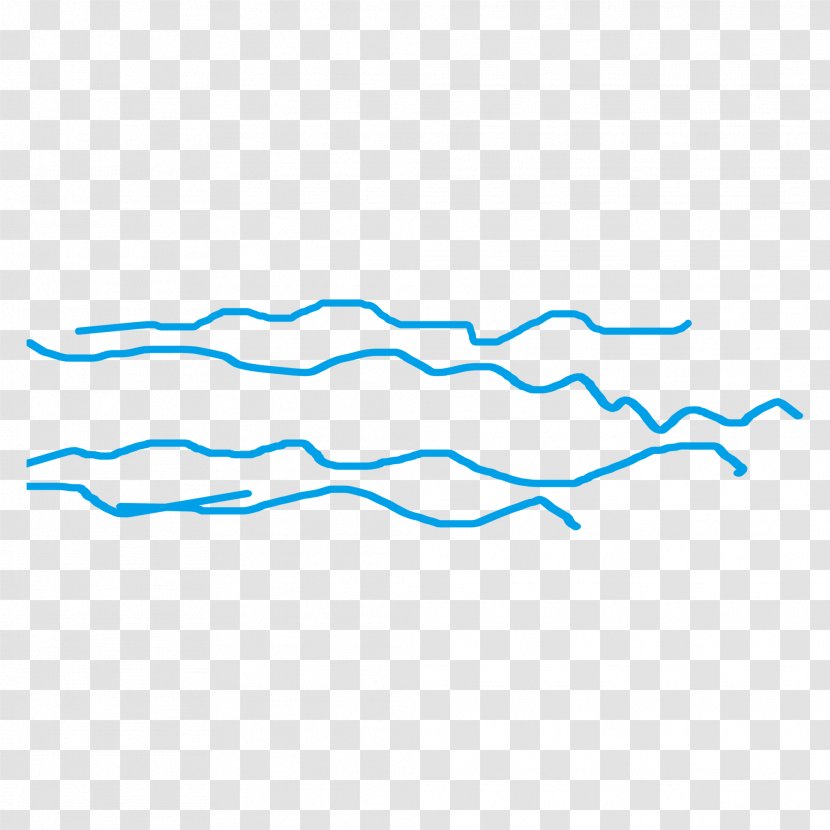 Blue Clip Art - Sense - Irregular Lines Transparent PNG