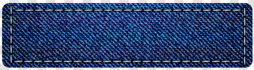 Jeans T-shirt Pocket Denim Clip Art - Zipper - Transparent Large Blue Banner Clipart Transparent PNG