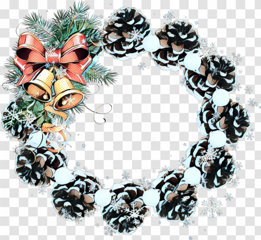 Watercolor Christmas Wreath - Decoration - Pine Transparent PNG