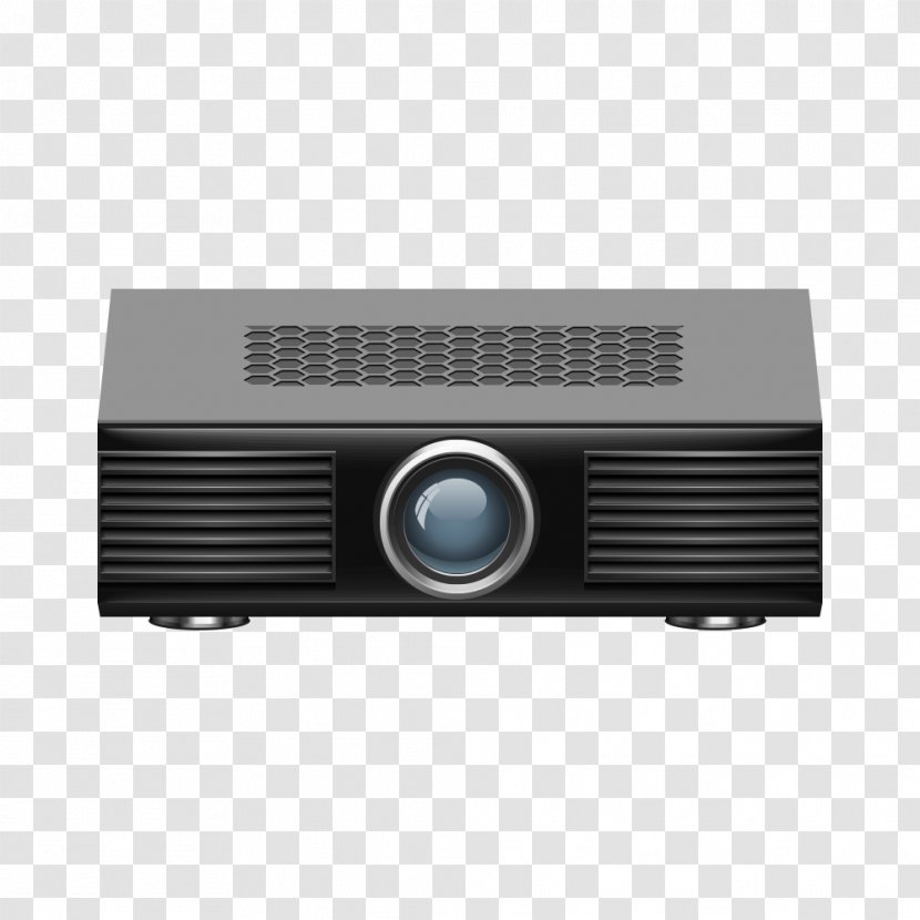LCD Projector Video - Multimedia Transparent PNG