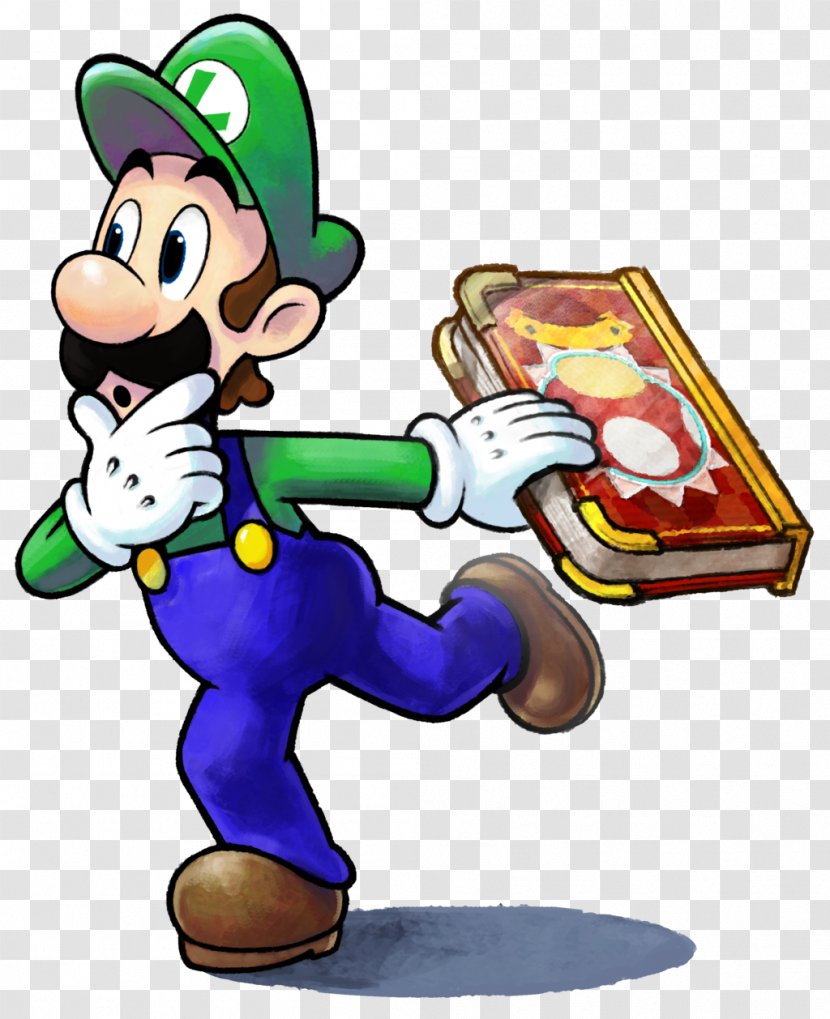 Mario & Luigi: Paper Jam Superstar Saga - Roleplaying Video Game - Luigi Transparent PNG