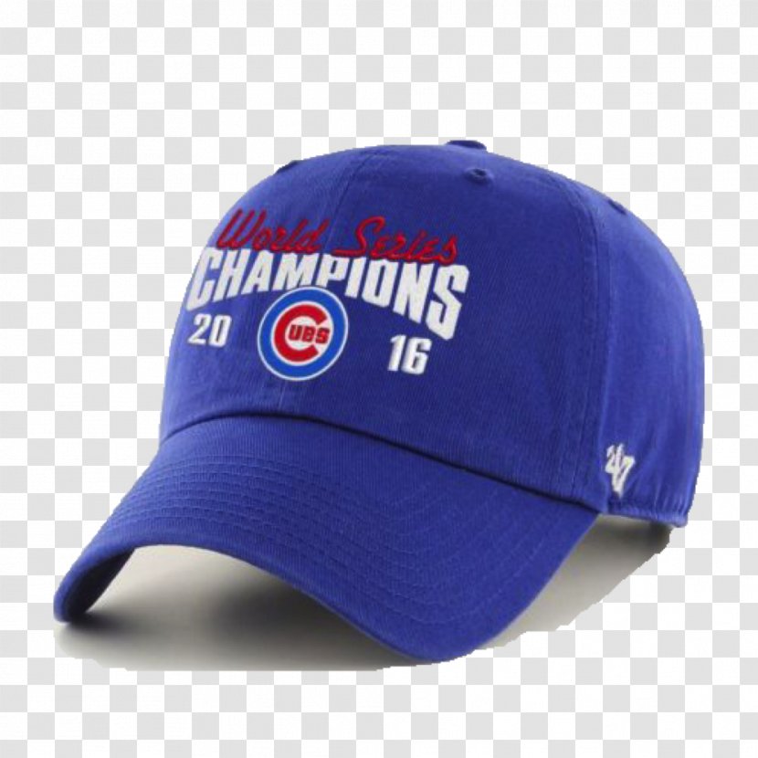 2016 World Series Chicago Cubs Boston Red Sox MLB American League East - Blue - Cap Transparent PNG