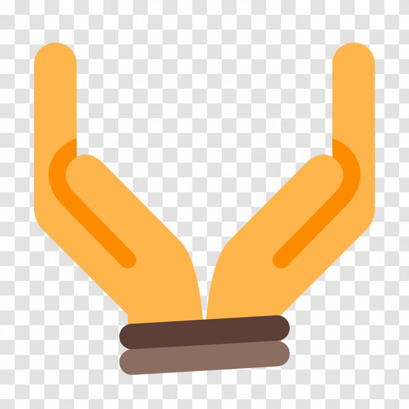 Foam - Orange - Finger Transparent PNG