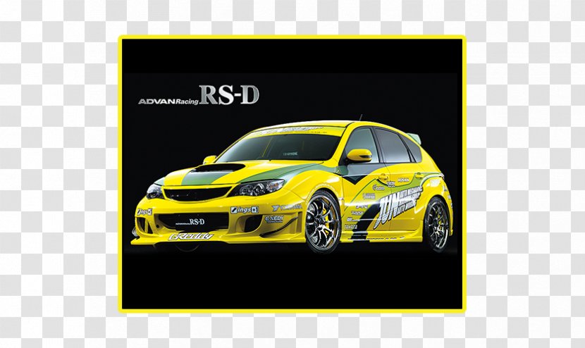 World Rally Car Yokohama Rubber Company ADVAN Subaru Transparent PNG